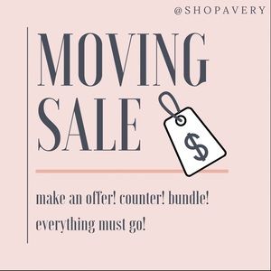 CLOSET CLEAROUT SALE!!!